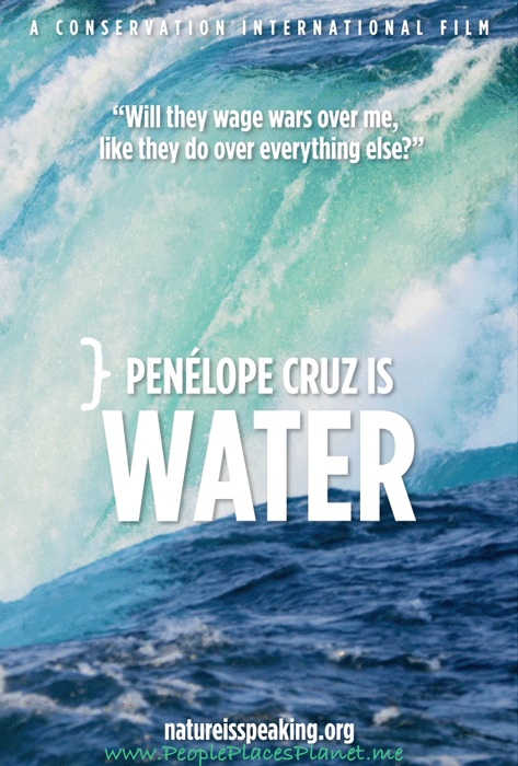 Penelope Cruz is WATER ~ FILM (Short Film)
